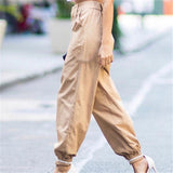Women Casual High Waist Pants