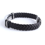 Engrave Leather Love Bangle & Bracelet