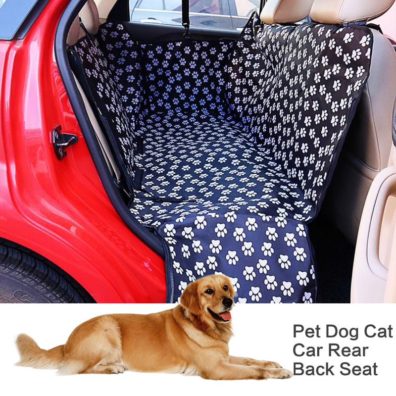 Pet carriers Paw pattern Car Pet Seat Cover