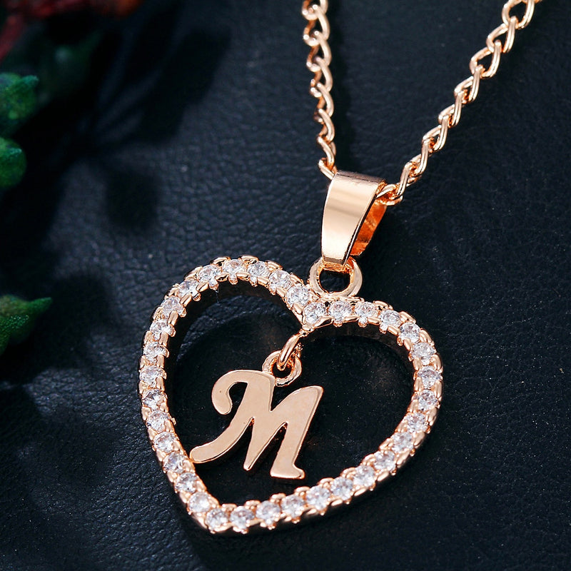 Romantic Love Pendant Necklace For Girls